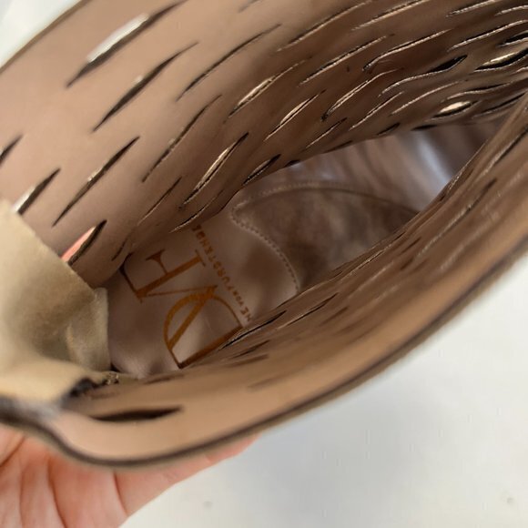 Diane von Furstenberg ‘Alexandria’ Booties Pebble - Picture 9 of 9